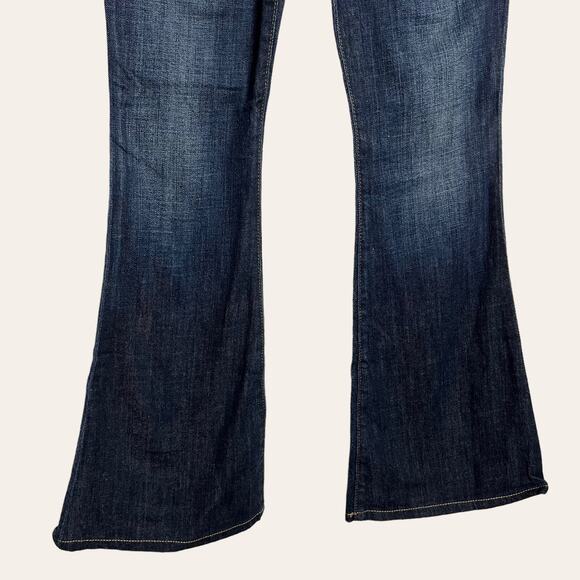 Joe's The Flare Visionaire High Waist Denim Blue Jeans Size 25 - Picture 4 of 8